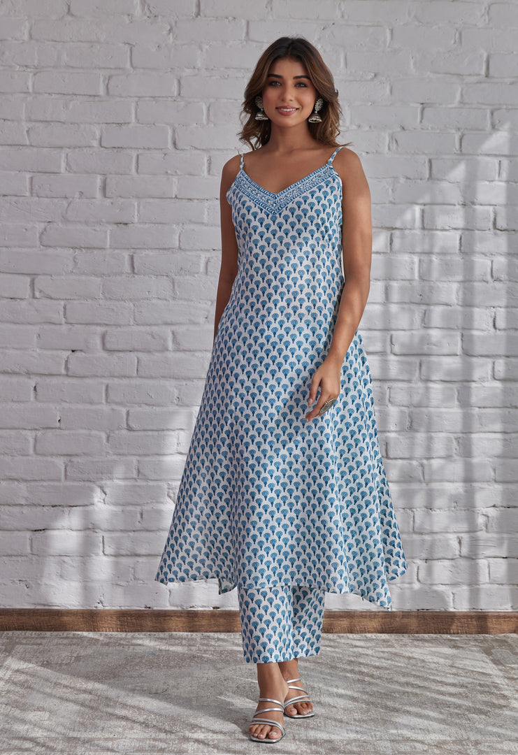 Cotton Spaghetti 3 pc Suit