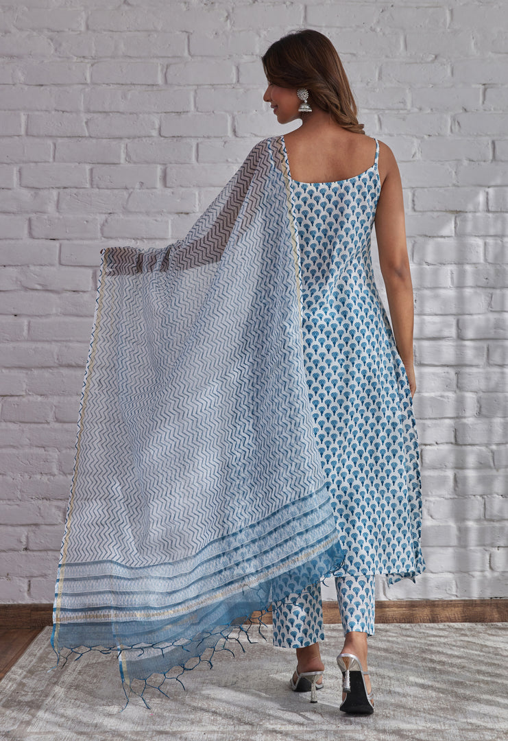 Cotton Spaghetti 3 pc Suit